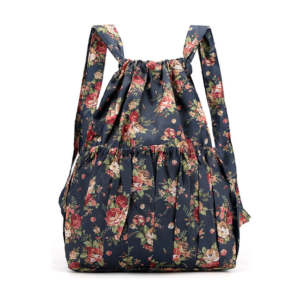 Drawstring Bag Printed Backpack