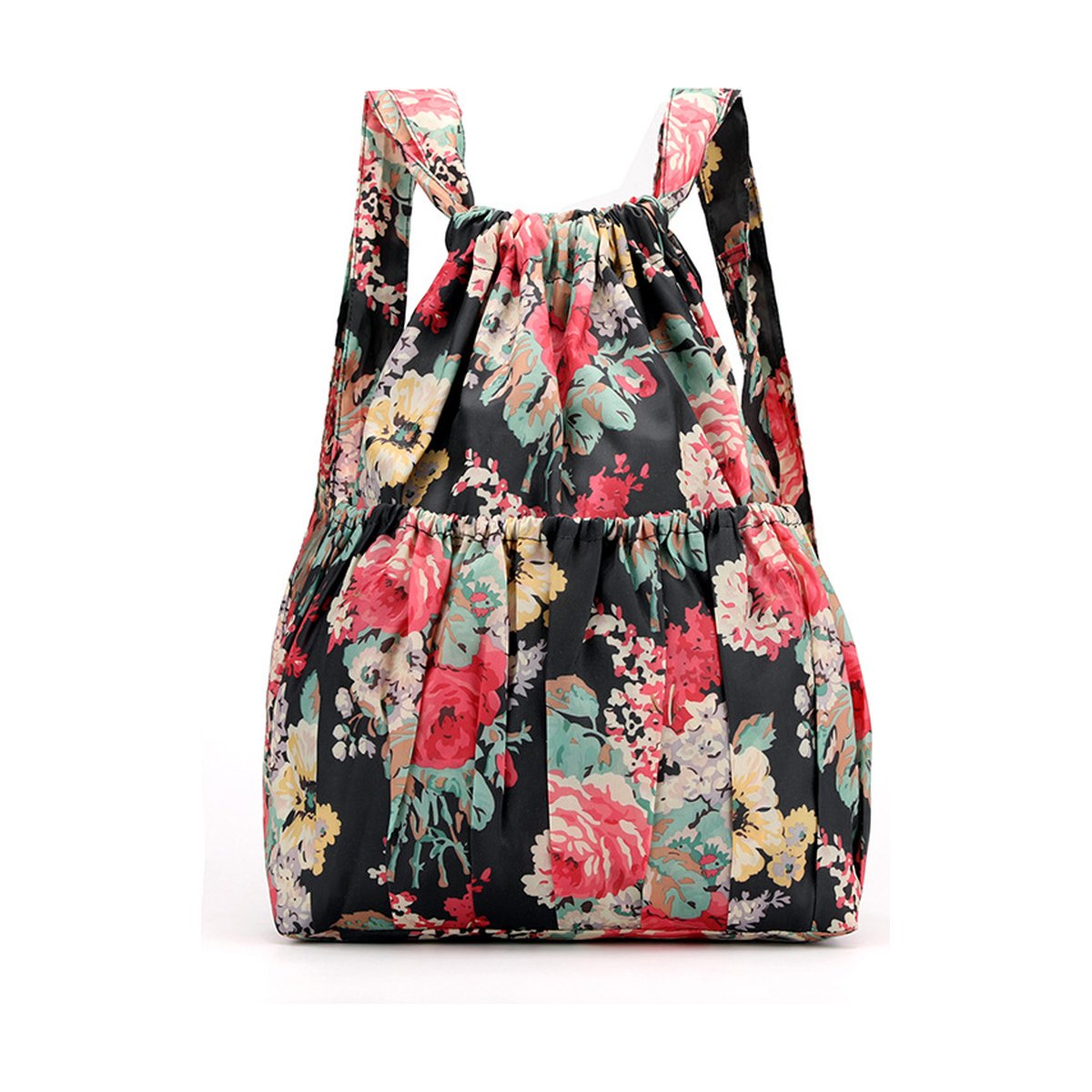Drawstring Bag Printed Backpack