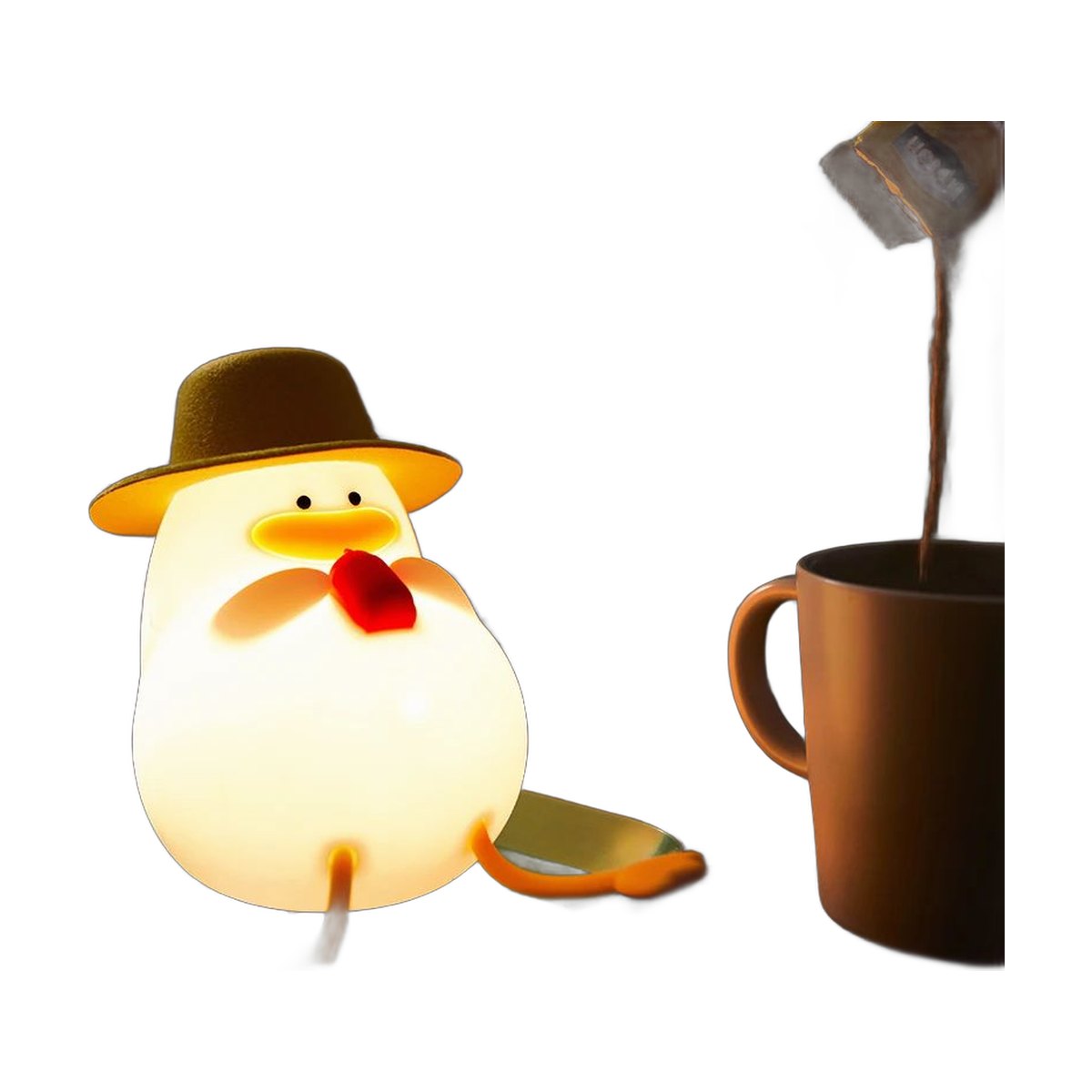 Duck Silicone Night Light