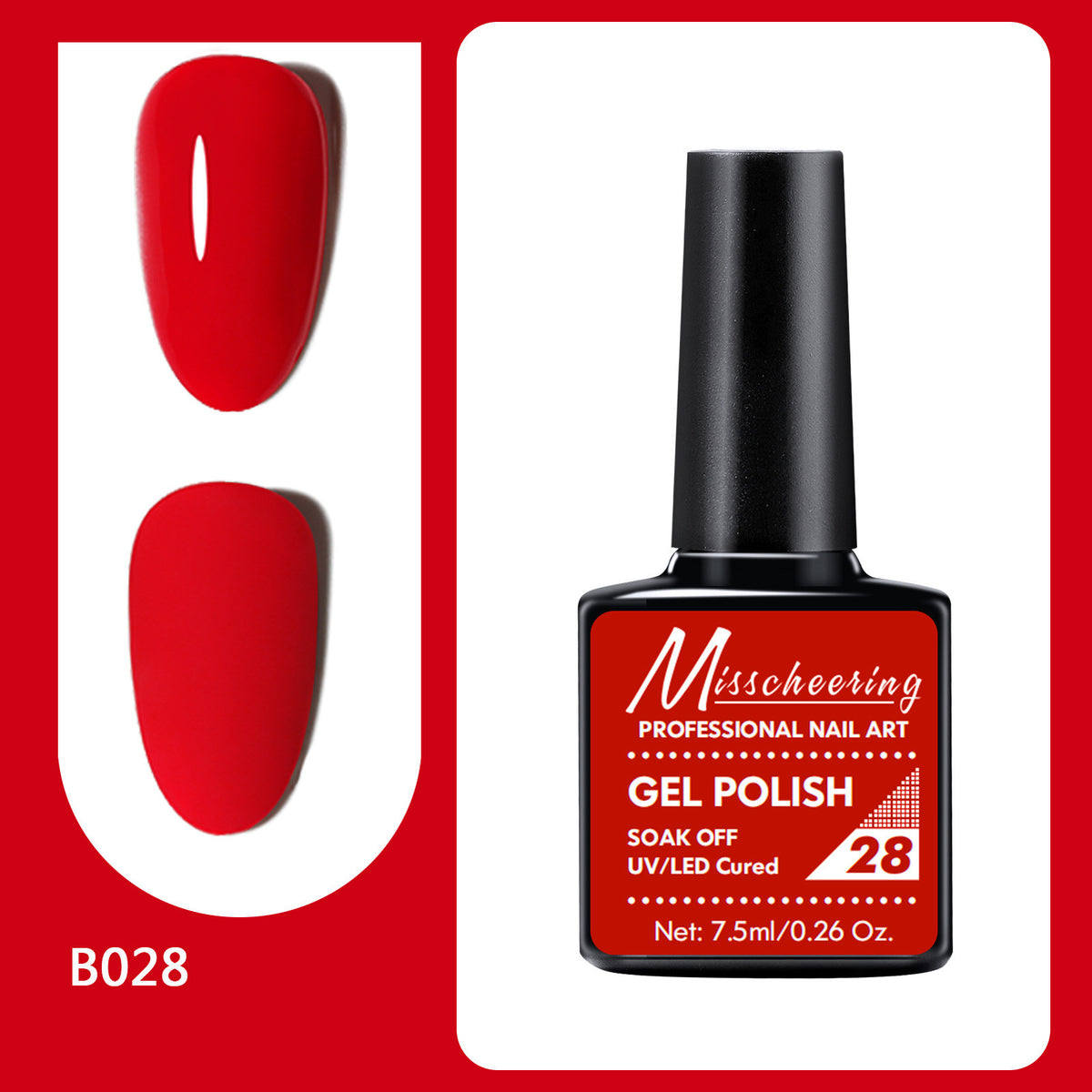 Mischeering Glitter Nail Polish – 30 Shades