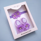 Baby Socks Headband Gift Box