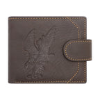 Eagle Hand-polished High-end First Layer Cowhide Wallet
