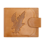 Eagle Hand-polished High-end First Layer Cowhide Wallet