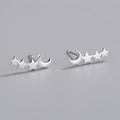 Ear Studs Star Moon Cuff Clip