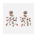 Earrings Colorful Diamond Crystal
