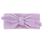 Baby Solid Big Bow Fish Knit Wool