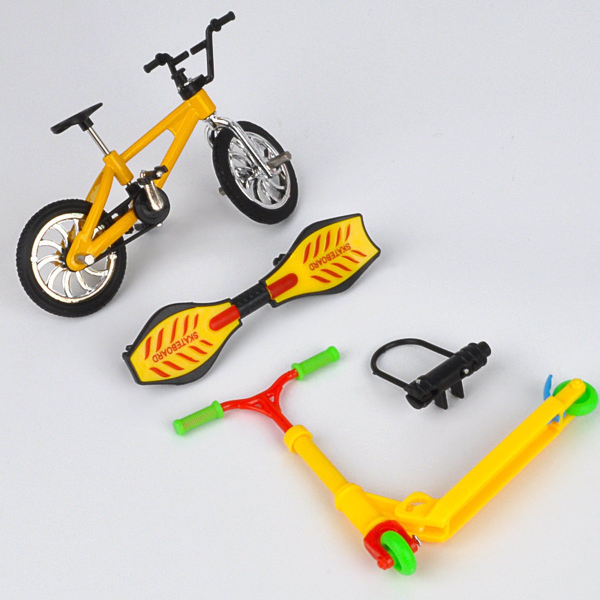 Educational Toy Finger Bicycle Skateboard Set