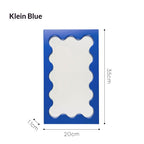 Square Wave Pattern Vanity Mirror Wall Entryway