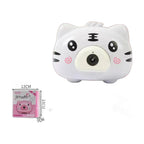 Electric Bubble Machine Toy Heart Children Cartoon