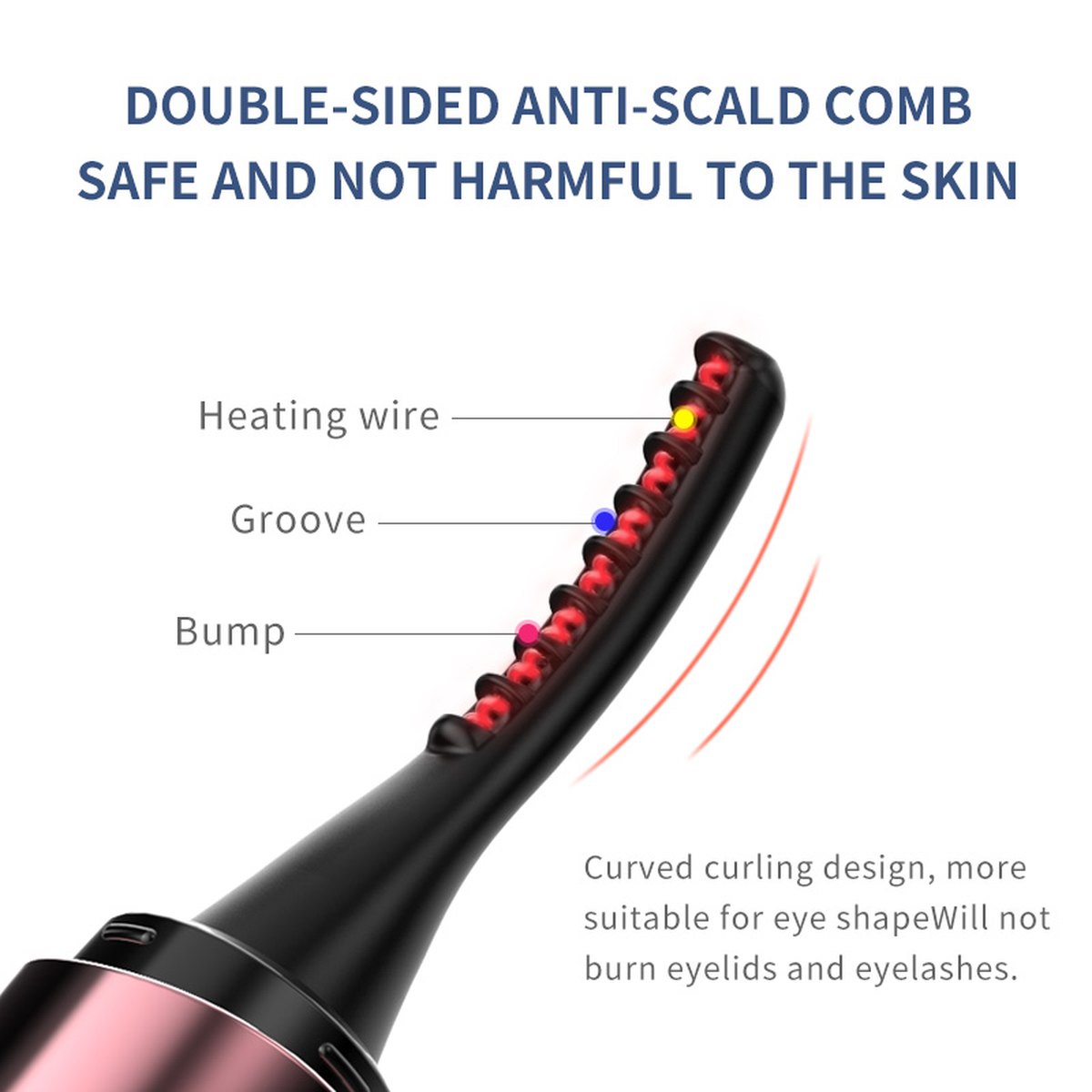 Electric Eyelash Curler, Slim Tip