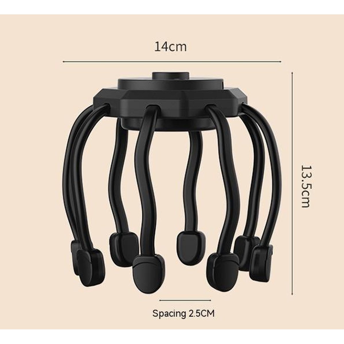 Electric Head Scraper Massager