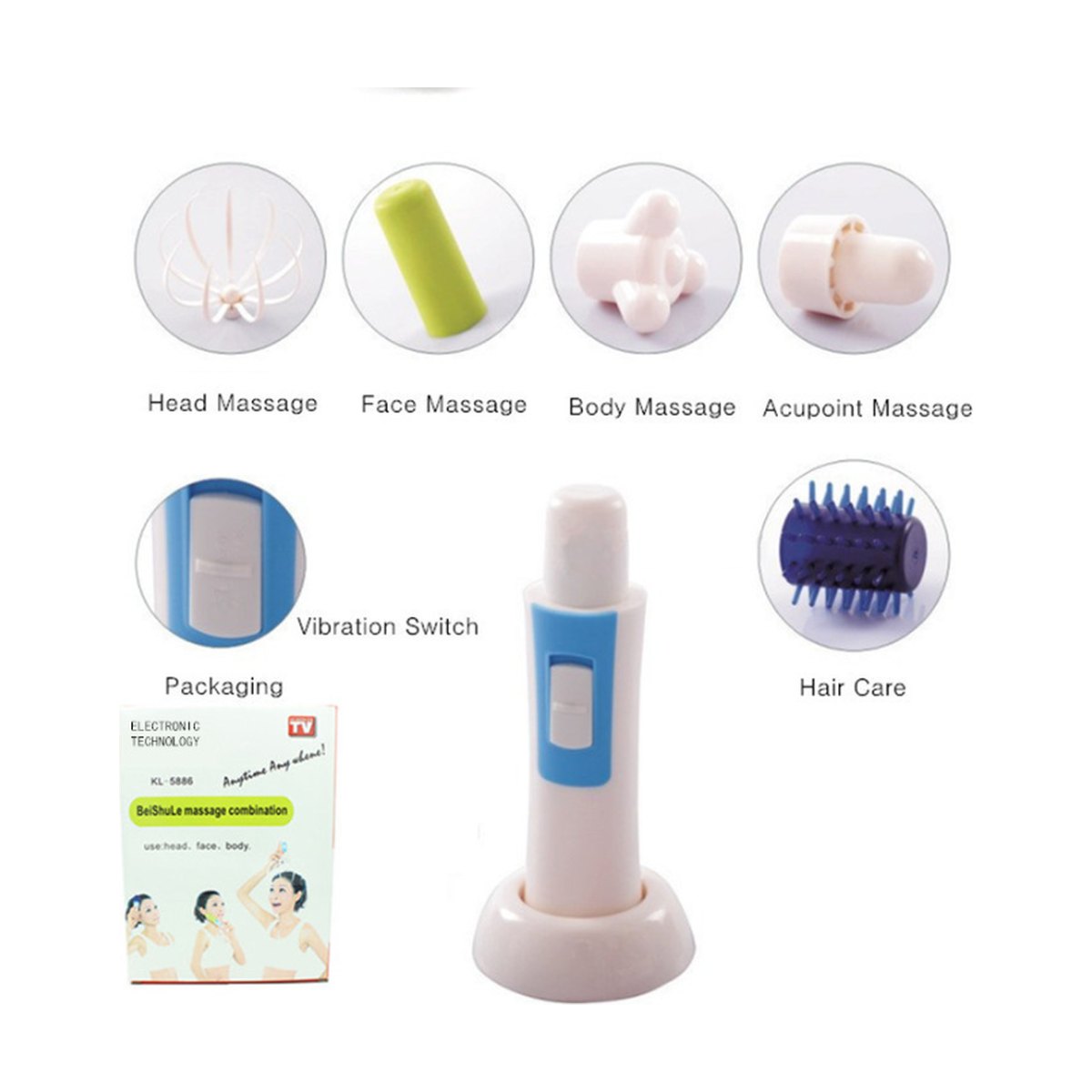 Electric Octopus Head Massager