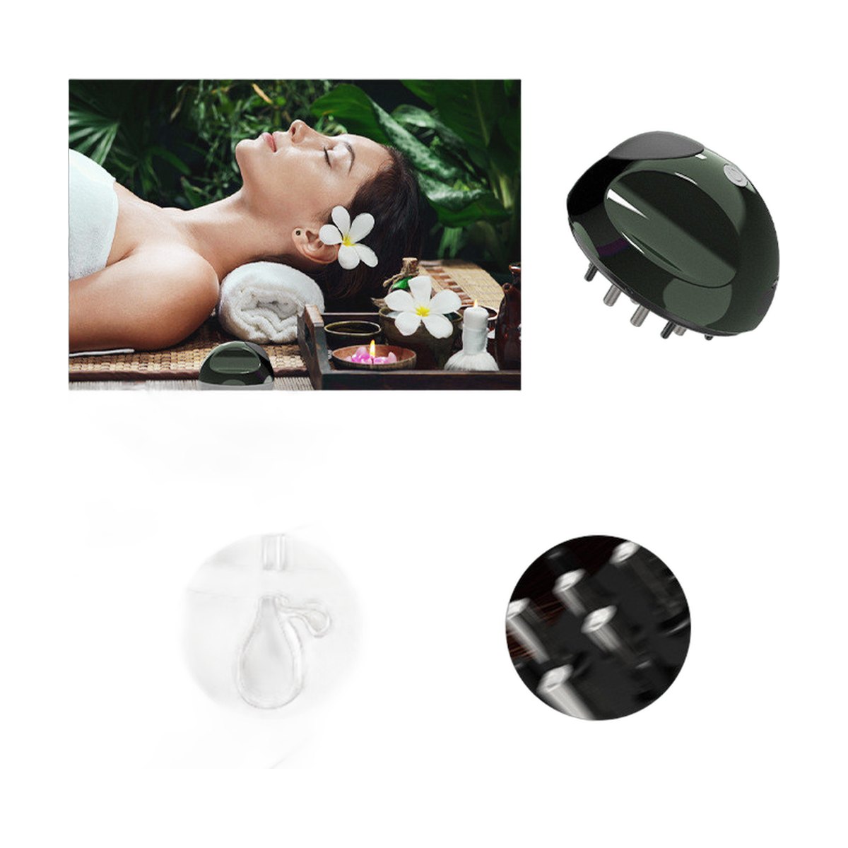 Electric Scalp Massage Comb