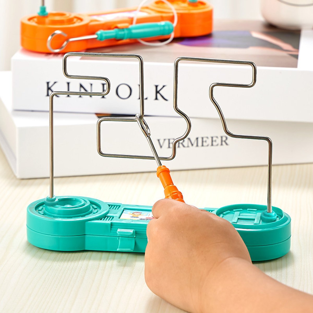 Electric Wire Maze Game Desktop Puzzle Toy
