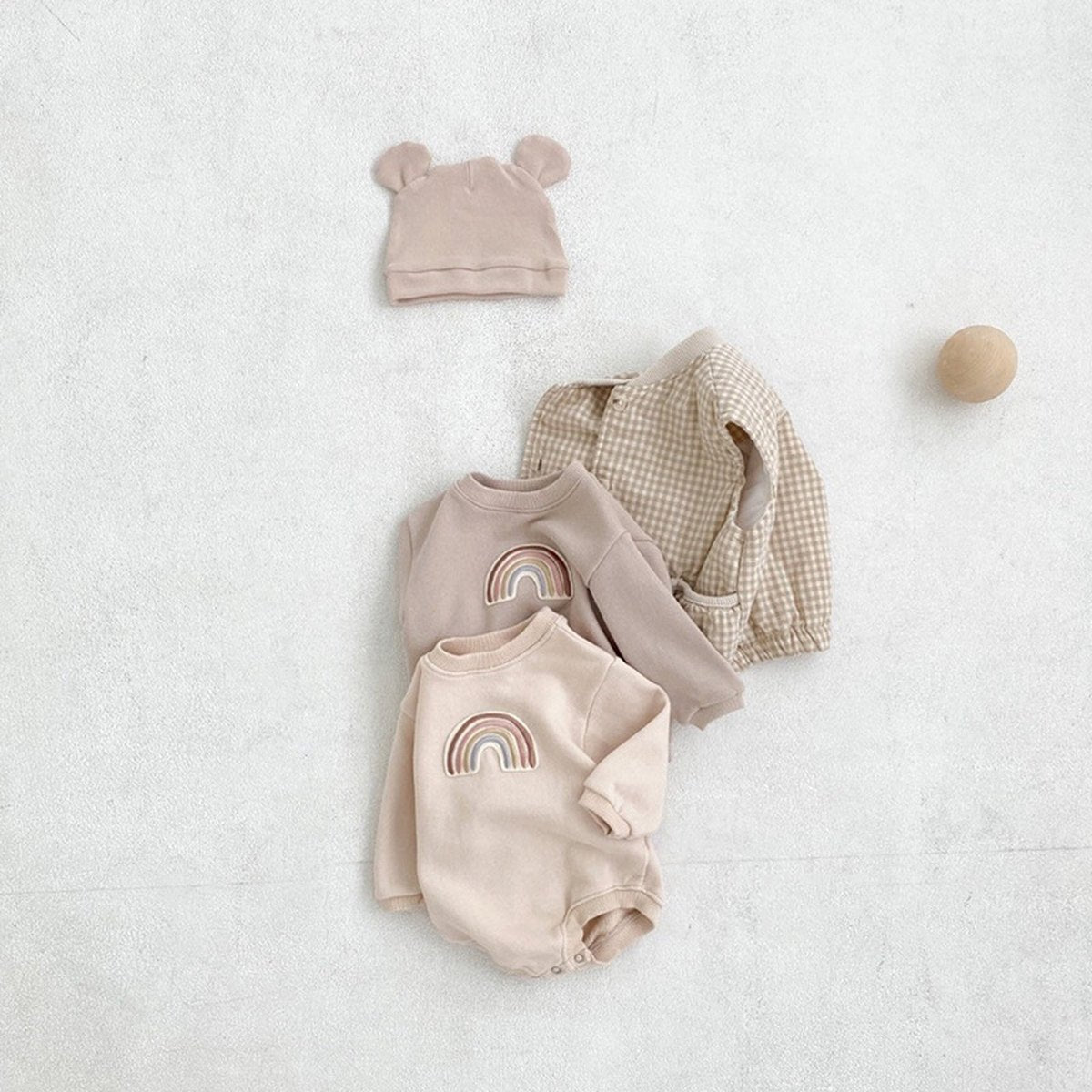 Embroidered Baby Romper