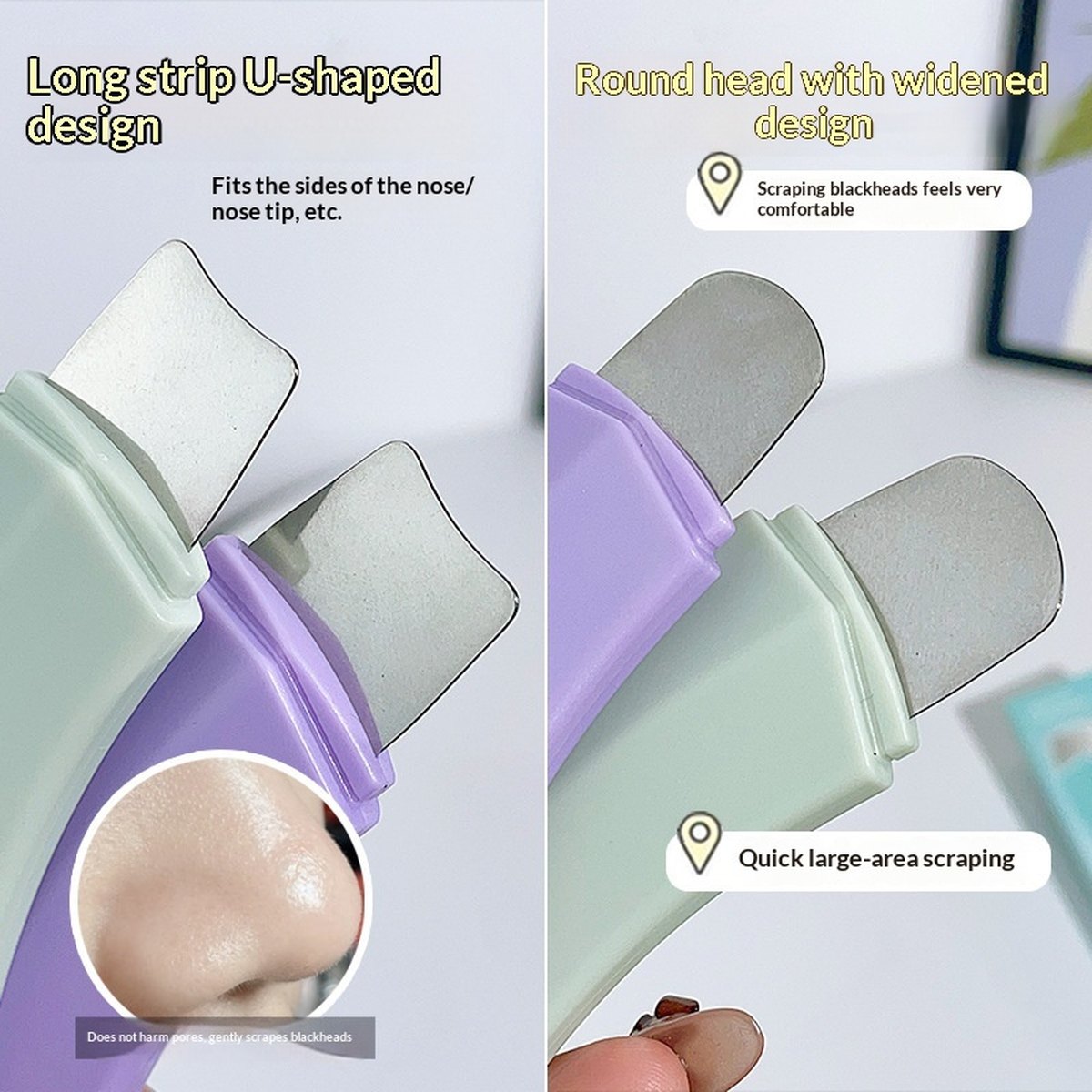 Ergonomic Blackhead Remover Multi-purpose Cleansing