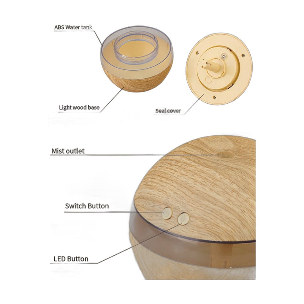 Essential Oil Diffuser & Humidifier