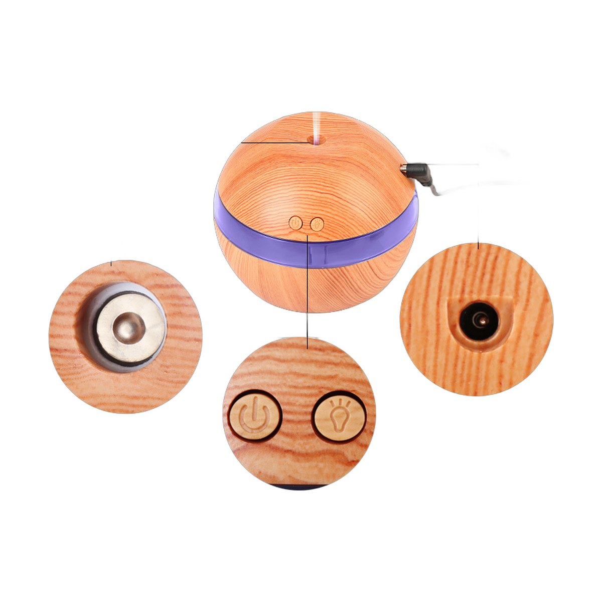 Essential Oil Diffuser & Humidifier