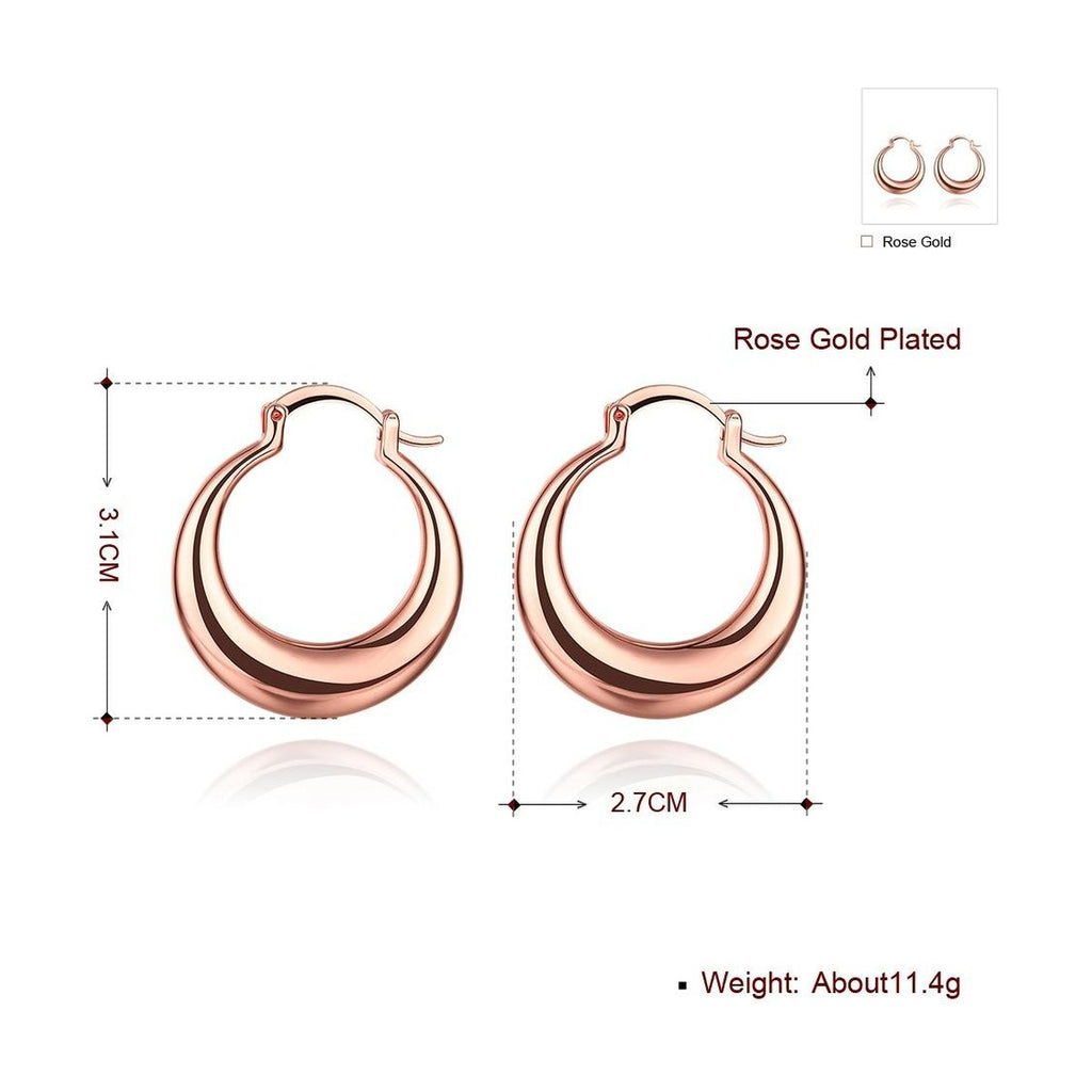 Exaggerated Hoop Earrings
