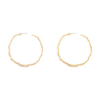 Exaggerated Irregular Hoop Earrings
