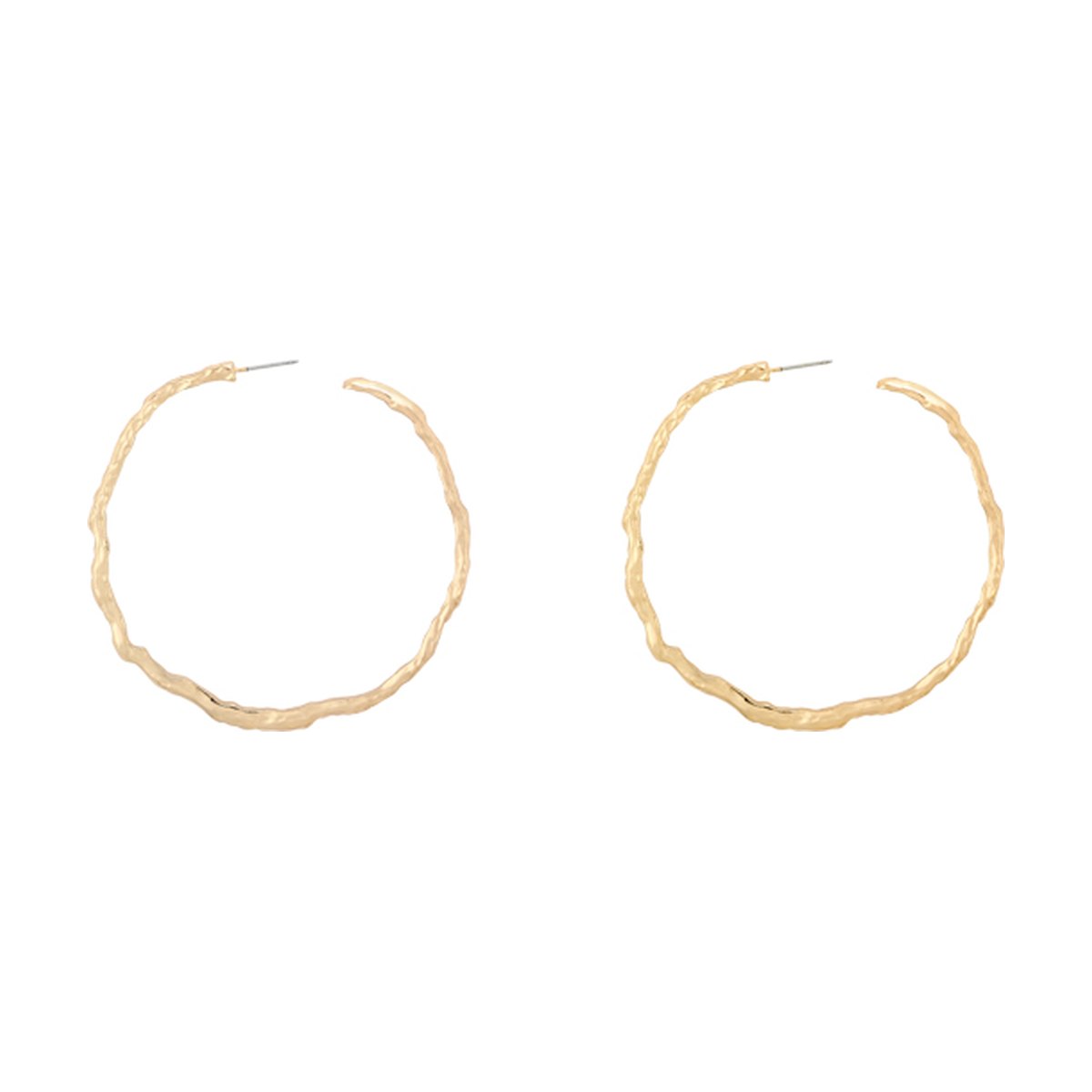 Exaggerated Irregular Hoop Earrings