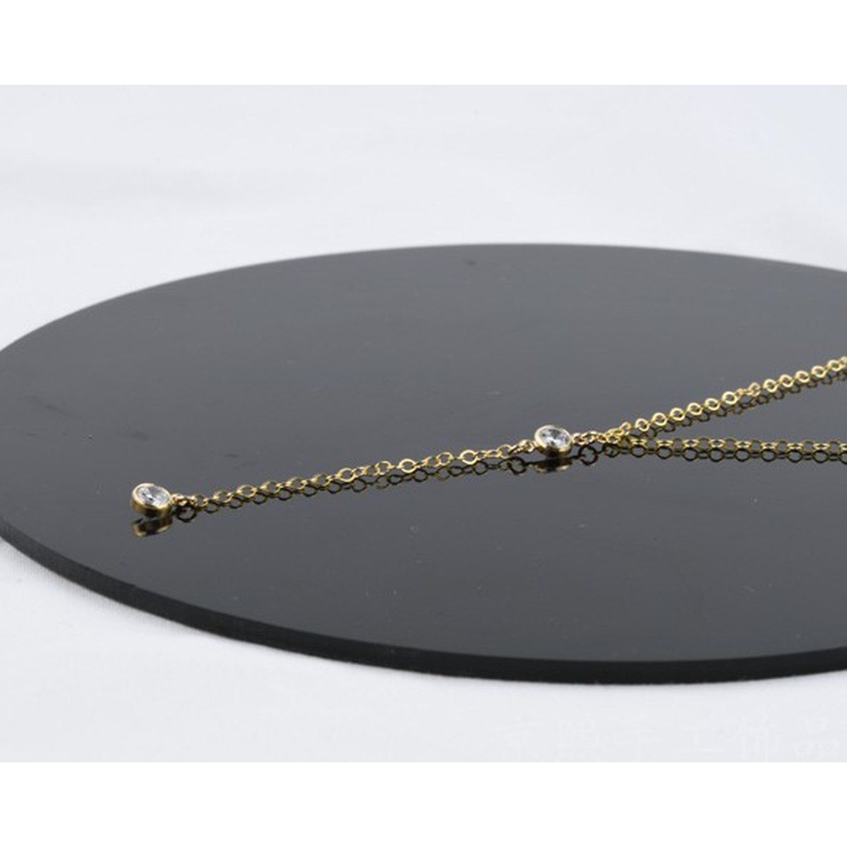 Exquisite Diamond Necklace Metal Pendant