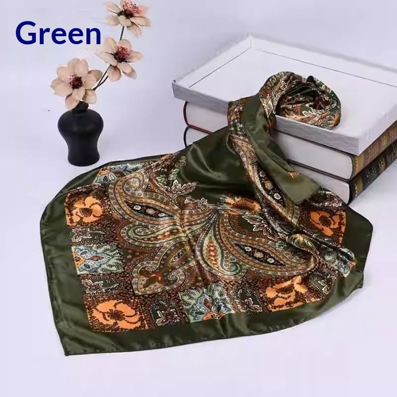 Retro-printed Scarf