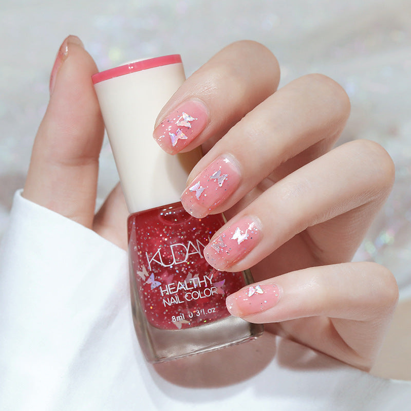 KUDAN Glitter Peel-Off Nail Polish – 30 Shades