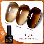 LILYCUTE Amber Jelly Gel Polish – 19 Shades