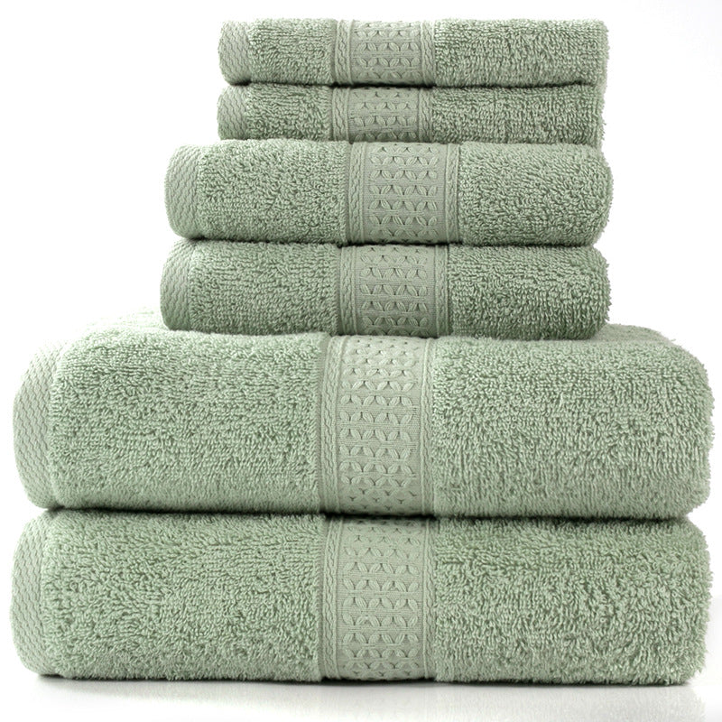 Cotton Towel Set 6 Pieces
