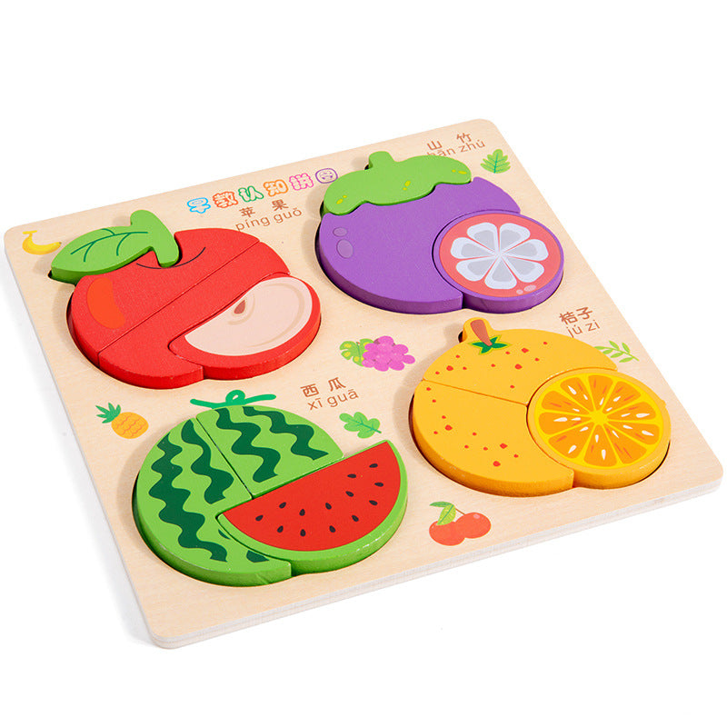 3D Wooden Puzzle Model