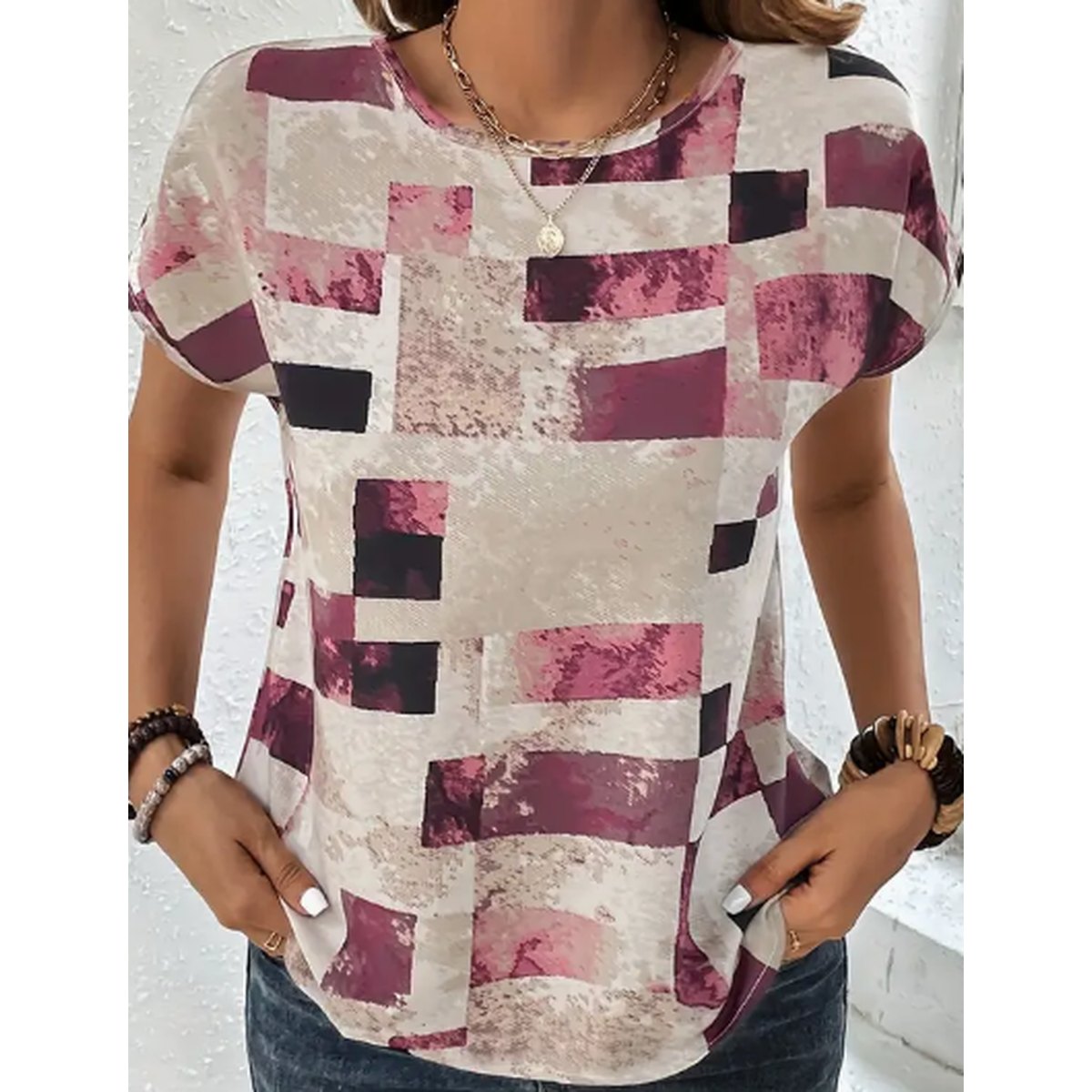 Aztec Print T-Shirt