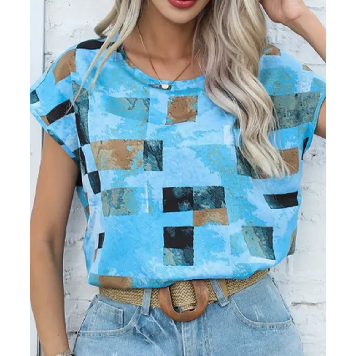 Aztec Print T-Shirt