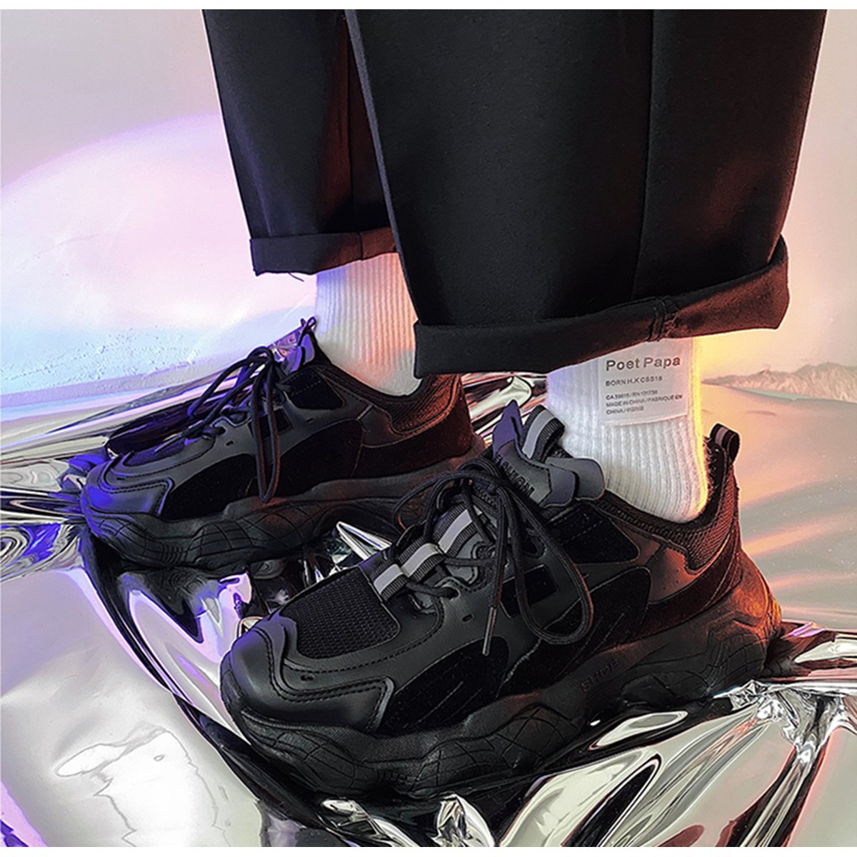 Chunky Vulcanised Sneakers