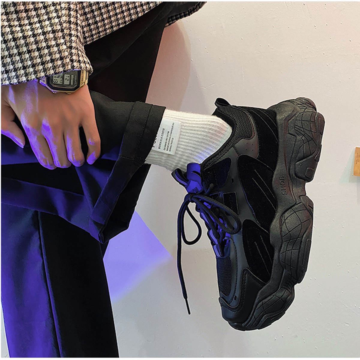 Chunky Vulcanised Sneakers