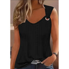 Eyelet Tank Top