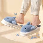 Fluffy Shark Slippers
