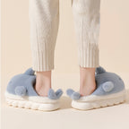 Fluffy Shark Slippers