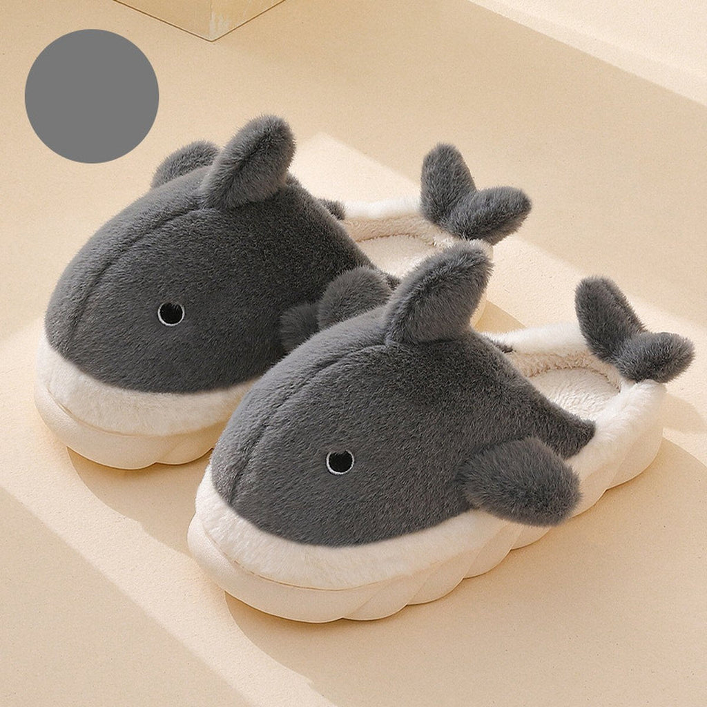 Fluffy Shark Slippers