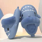 Fluffy Shark Slippers