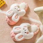 Fuzzy Rabbit Slippers