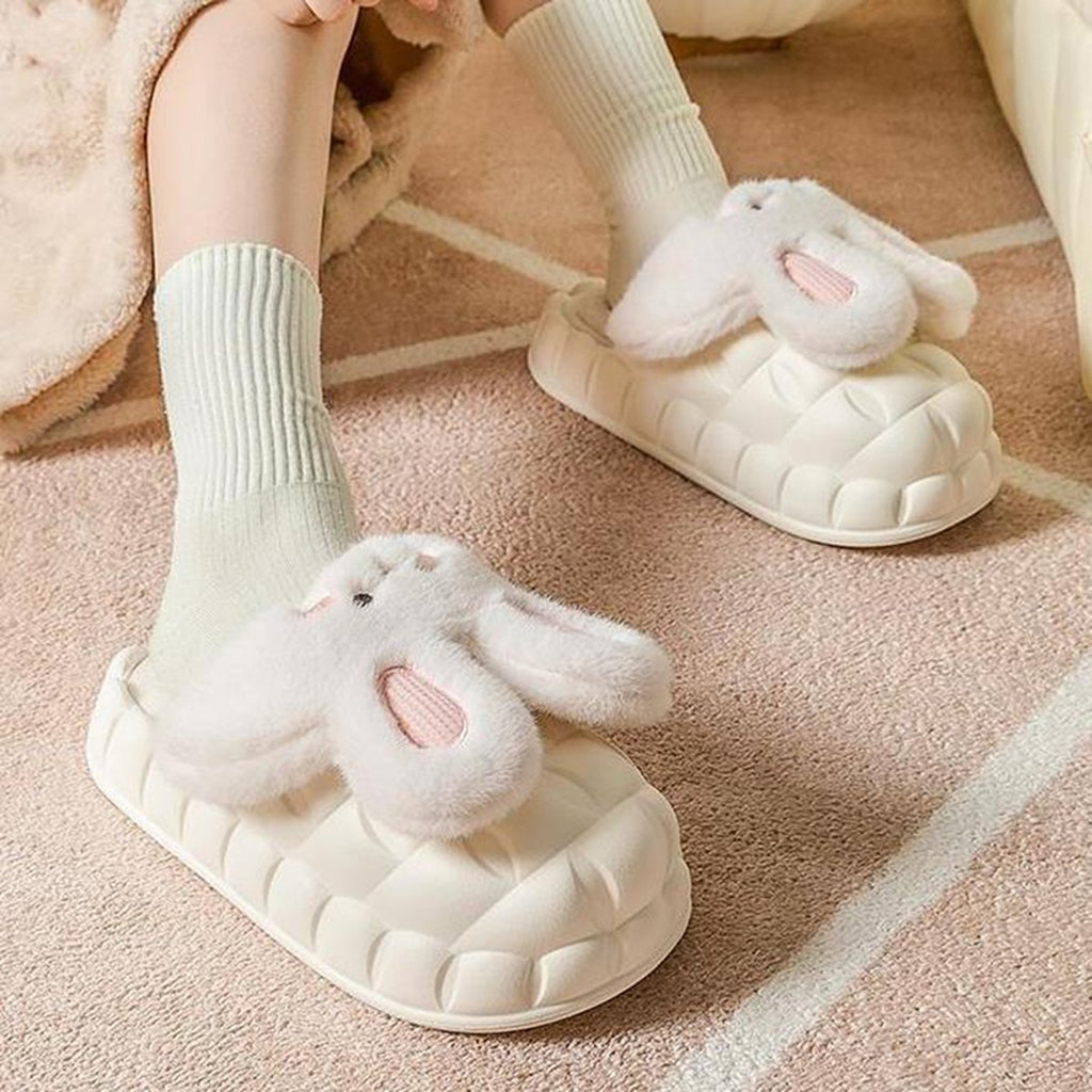 Fuzzy Rabbit Slippers