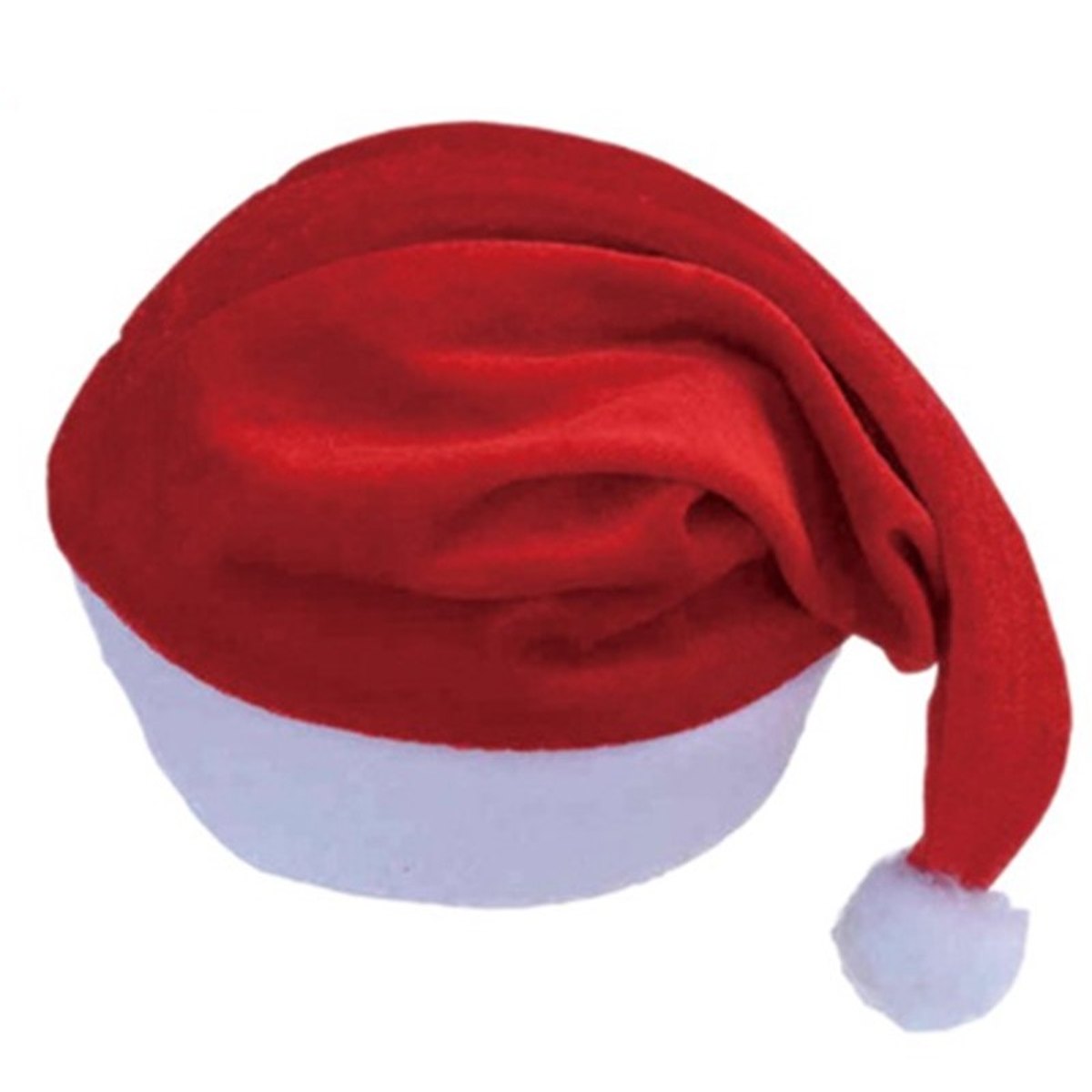 Gold Snowflake Santa Hat