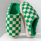 Gradient Plush Slippers