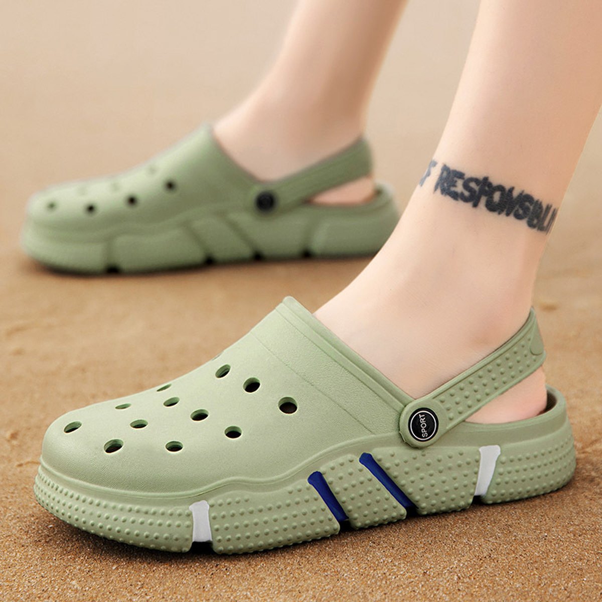 Men's Beach Clogs