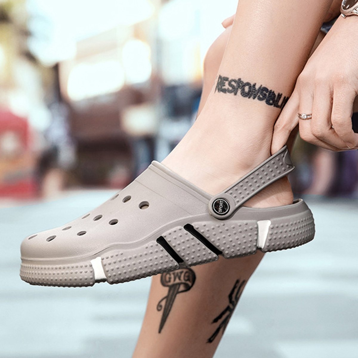 Men's Beach Clogs