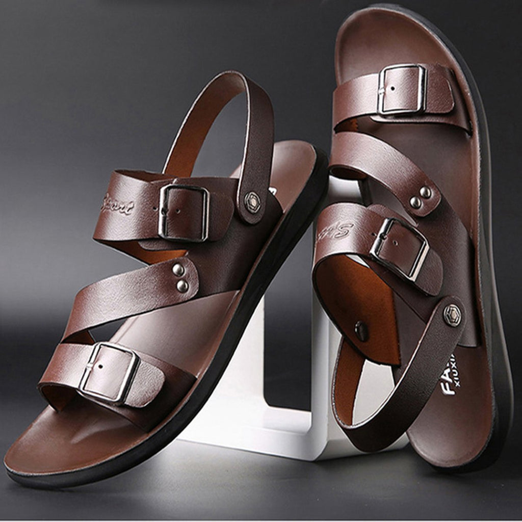Men's Buckle Sandals