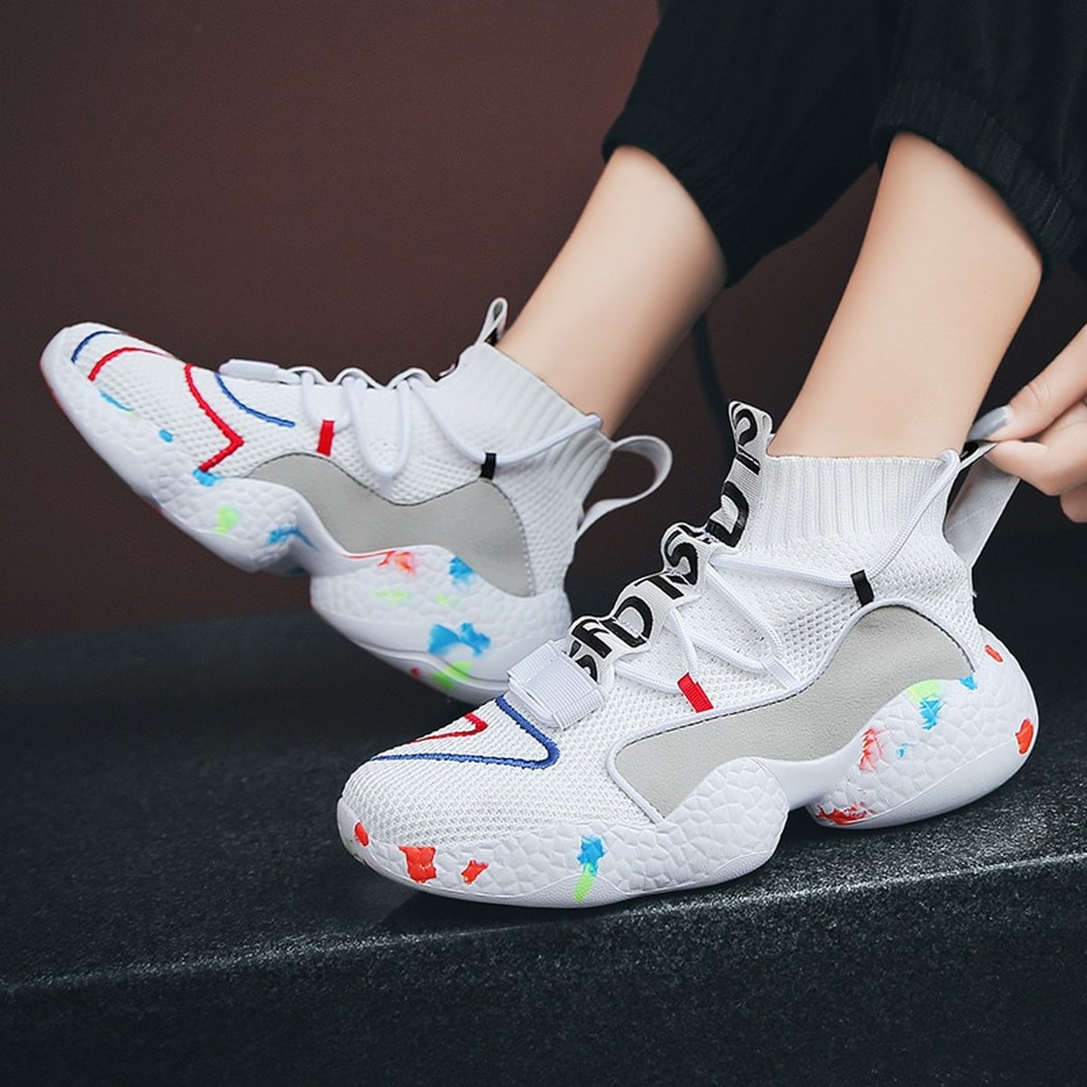 Men's Camouflage Canvas Sneakers
