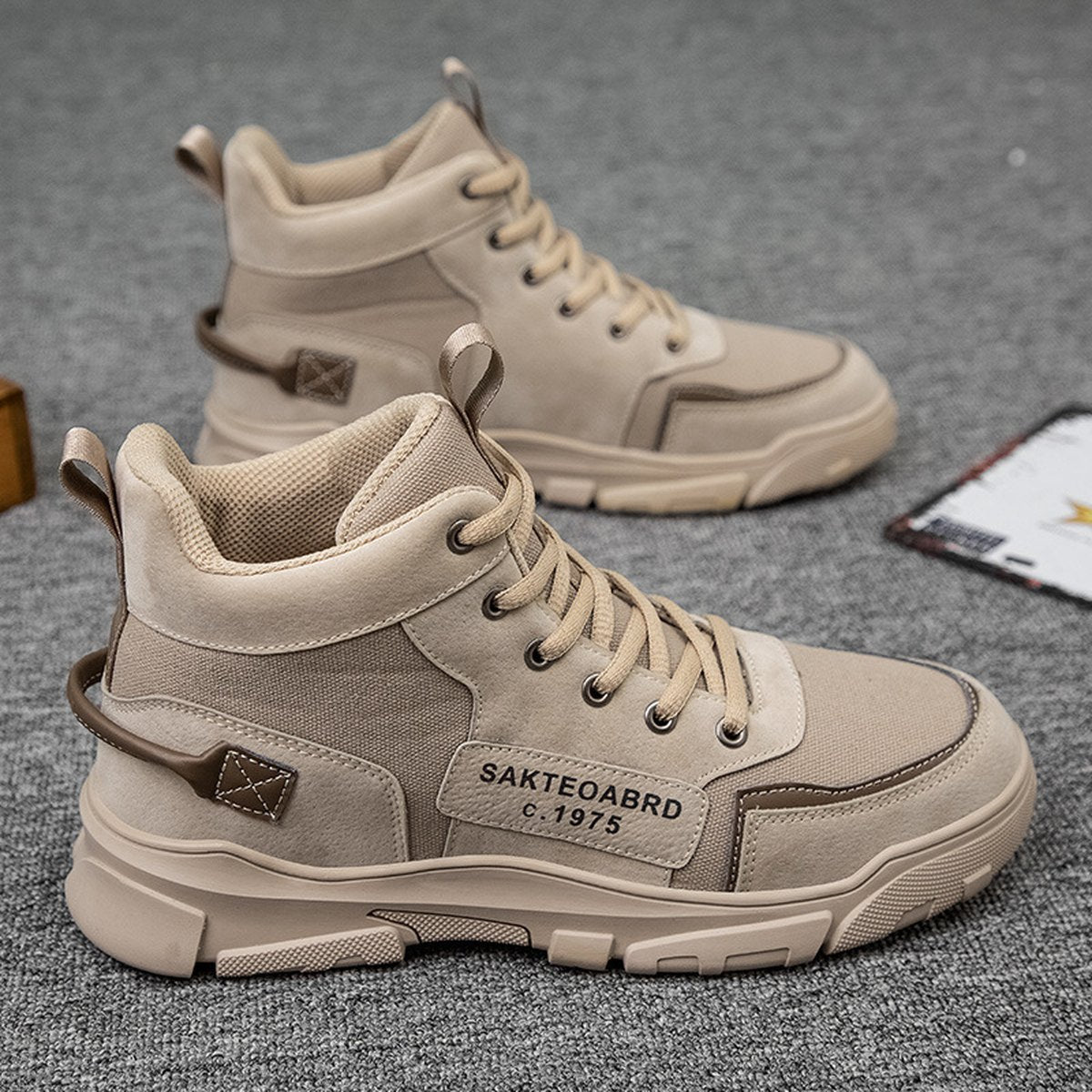 Men's Canvas Martin Boots