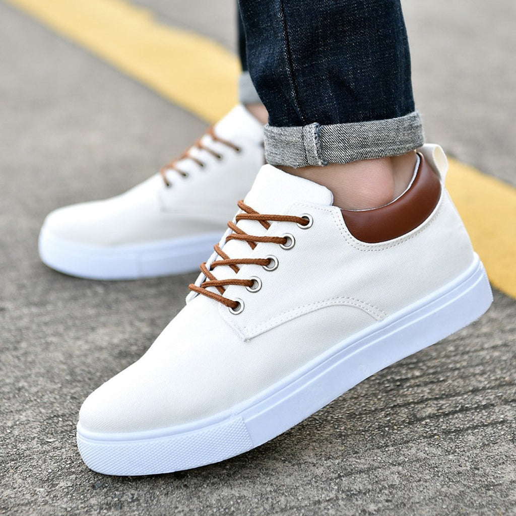 Men's Canvas Sneakers, Large Sizes